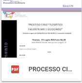 PROCESSO CIVILE TELEMATICO FALLIMENTARE E GIUDIZIARIO - 21.07.14